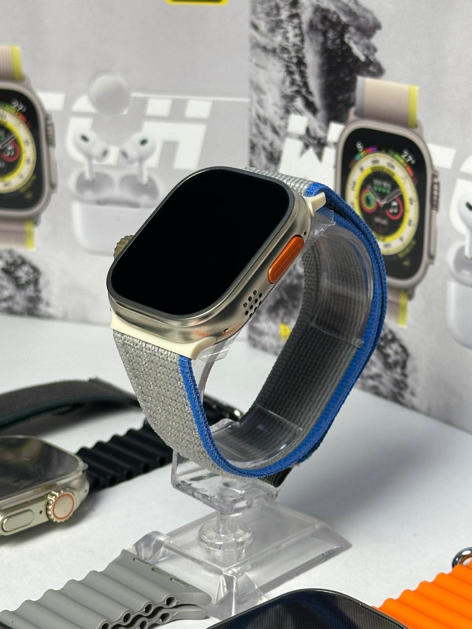 Combo WatchQ9Ultra reloj ultra con audif